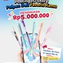 Challenge Pulpen Deli Favorit Berhadiah Total 5 Juta Rupiah