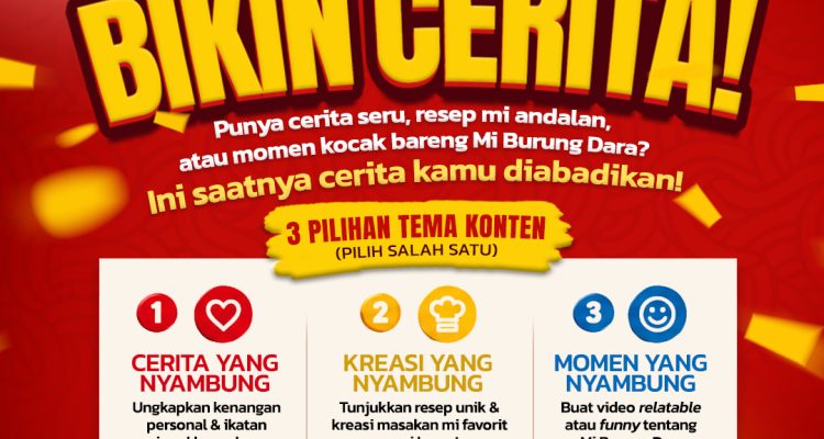 Lomba Video Giliran Kamu Bercerita Berhadiah 3 unit HP